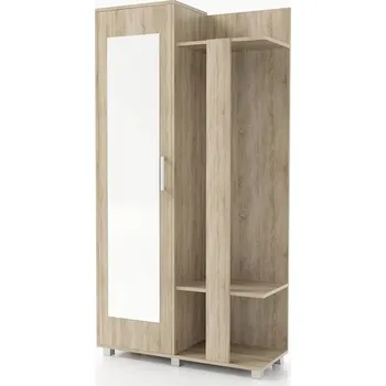 Předsíňová stěna Předsíňová stěna Karo, levá, dub Sonoma (úchyt č.3)