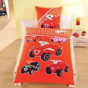 Povlečení Povlečení Bobby car 100 % bavlna - 135x200, 80x80 cm