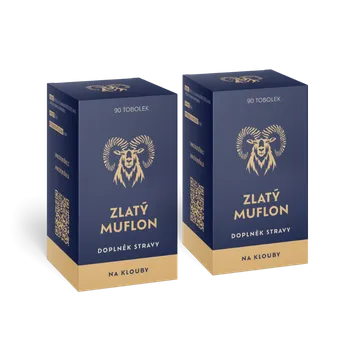 Kloubní výživa Zlatý muflon Výživa na klouby Zlatý muflon 180 kapslí