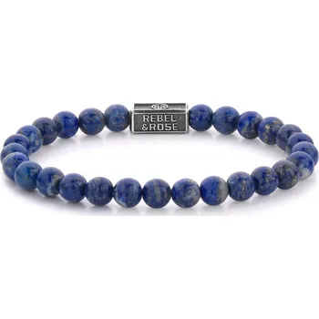 Náramek Rebel & Rose RR-6S002-S-M Lapis Lazuli