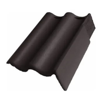 Střešní krytina BRAMAC Taška krajní pravá MAX 7° Protector ebenově černá