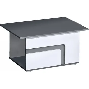 Konferenční stolek Konferenční stolek APETTITA 18 antracit/bílá