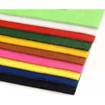 Samolepící dekorace Samolepicí dekorativní plsť / filc 20x30 cm 10ks