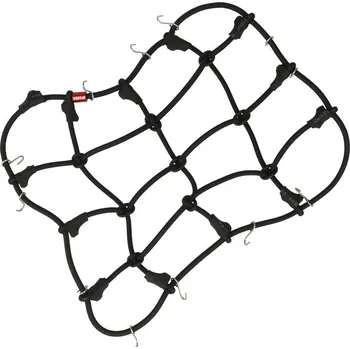 RC náhradní díl Robitronic poutací síť s háčky 15x12cm černá - R21001BK