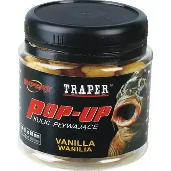 Boilies TRAPER BOILIES POP UP EXPERT 18MM - Boilies Pop Up Expert 18mm Banán 50g
