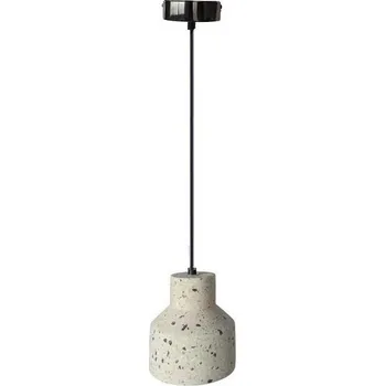 Lustr na lanku TERRAZZO 1xE27/60W/230V pr. 12 cm krémová