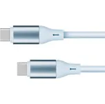 Kabel KRUGER & MATZ KM1269-1BL Basic USB-C/USB-C 1m Blue