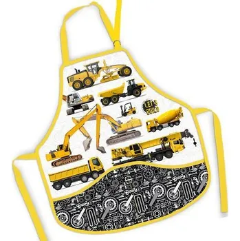 Dětská zástěra ARGUS Zástěra na výtvarnú výchovu LET’S BUILD 18380390