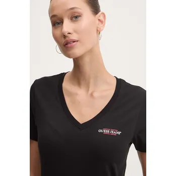 Pánské tričko Tričko Guess Jeans W4YI23.J1314 černá 99X, vel. XS