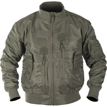 Pánský bomber MILTEC Bunda pilotní zelená US Tactical Flight Jacket Mil-Tec® Olive Drab Velikost: XL
