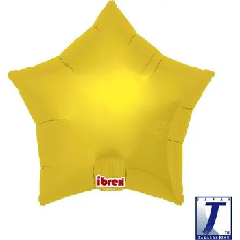 Party dekorace Balónek hvězda zlatá metalická 63 cm t231307