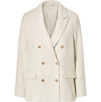 Dámské sako esmara® Dámský dvouřadý blejzr (bílá, 42)