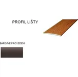 PRINZ 38 PŘECHODOVÉ LIŠTY - SAMOLEPÍCÍ, šíře 38 mm, bez nivelace Barva: Stříbrná, Zvolte délku: 90 cm