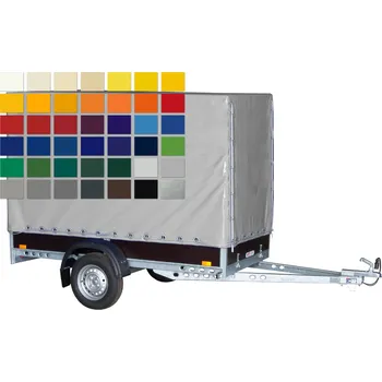 Plachta na motorové vozidlo Plachta s konstrukcí UNI/PROFI/LPV 5, podchozí výška 170cm volitelná barva + přísl.