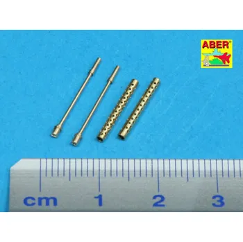 Cizojazyčná kniha Aber Models 1/35 Browning M-1919 with one part muzzle