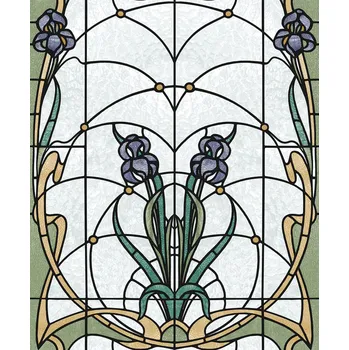 Tapeta Vliesová tapeta na zeď, zeleno-béžová vitráž, M79306, Artifice, Ugépa