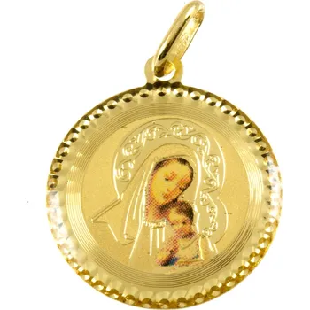 Přívěsek ŠPERKY-NM, Zlatý přívěsek s madonou 805