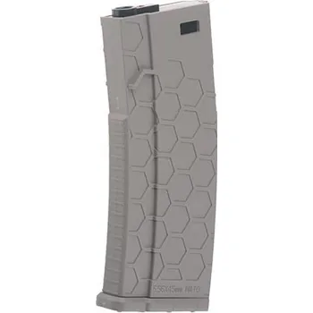 Zásobník Hexmag pro M4 - Dark Earth, plastový, tlačný, 120bb, SHS Shooter
