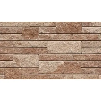 Plotový sloupek CS-BETON Kámen sloupkový půlka NATURBLOK 250x250x150 mm playa
