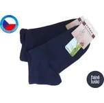 Bambusové kotníkové ponožky 45-47 modrá