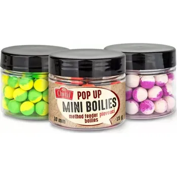 Boilies CHYTIL Pop Up Mini Boilies 10 mm 15g - Česnek/Pepř