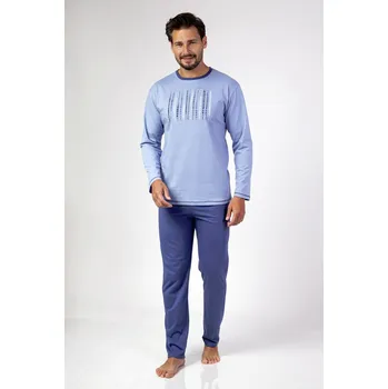 Pánské pyžamo 472 BIG modrá 2XL