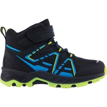 Dětská treková obuv Dětská treková obuv Crossroad DORIEN MID 30 Černá, Světle zelená, Modrá