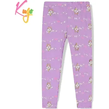 Dívčí legíny Dívčí legíny Kugo FL6737 fialové