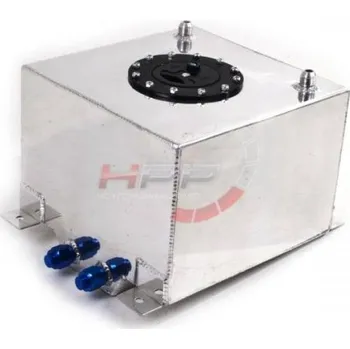 Palivová nádrž Závodní hliníková palivová nádrž 30l (racing fuel tank) se senzorem na ukazatel stavu paliva