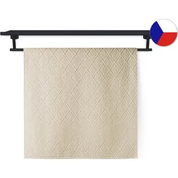 Ručník Luxusní ručník 50x100 ELLEN PEONIA 550g béžová