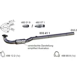 Výfuková trubka ERNST 033411