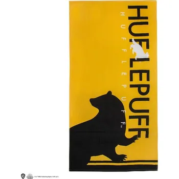 Cinereplicas Plážová osuška kolejní - Hufflepuff, Harry Potter