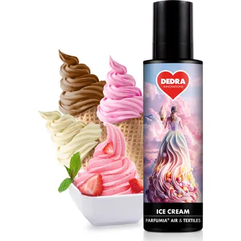 Osvěžovač vzduchu ICE CREAM | Osvěžovač vzduchu & textilií | luxusní parfémový sprej | 250 ml Dedra