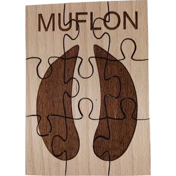 Puzzle Puzzle stopy 10x14 č.10001 - muflon