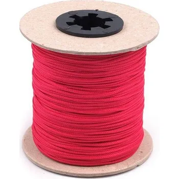 Dětské navlékací korálky Pro Háčkování Bižuterní šňůra 1,5 mm cyklámen 5 m