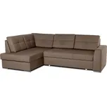 Rohová sedací souprava Stilo, levá, hnědá (Element 05)