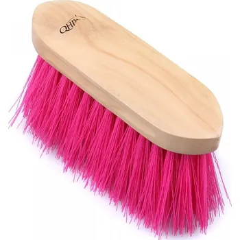 Čištění pro koně Q-essentials Kartáč s dlouhými štětinkami Q-essentials, fuchsia