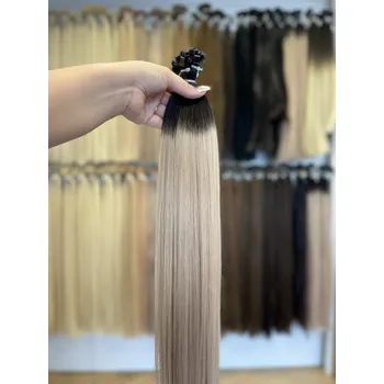 Příčesek Evropské OMBRÉ vlasy, délka 60 cm, odstín studená 4/9