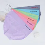 GREENICE Bezešvé pruhované kalhotky GREE-2040 - 3 ks v balení Velikost: S/M