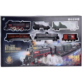 Vláček a vláčkodráha Steam Train Smoke System 185 x 99 cm