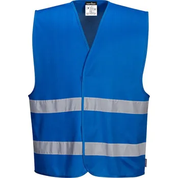 pracovní vesta PORTWEST Vesta Iona F474 POR-F474RBRL/XL Modrá královská L-XL