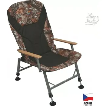 Křeslo SONA Křesílko Ideal Wood s podpěrkami (SONA Ideal Wood s podpěrkami)