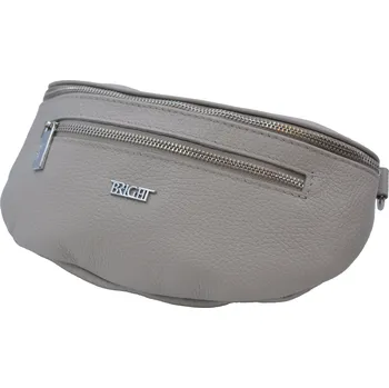 Kabelka BRIGHT Dámská ledvinka Šedá (XBR24-ML4126-08DOL)