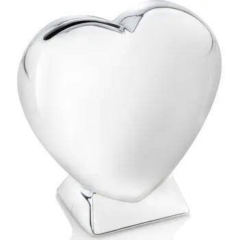 Figurka Zilverstad Kasička Srdíčko na stojánku