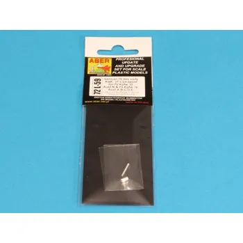 Plastikový model Aber Models 1/72 75mm KwK 37 L/24 barrel