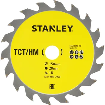 Pilový kotouč Pilový kotouč 150x20mm, 18 zubů STA13010 STANLEY