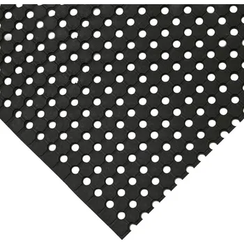 Rohožka Černá gumová protiskluzová průmyslová rohož - 5 m x 100 cm x 1 cm (80001520) FLOMAT