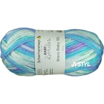 Příze Příze BRAVO BABY ombré 185, 50g, melír Jonas JVStyl