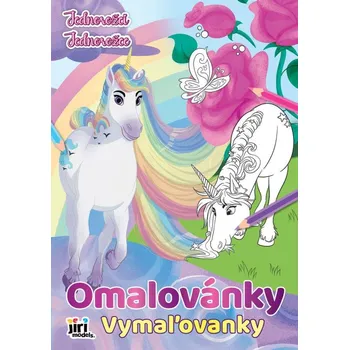 omalovánky Jiri Models Omalovánky A4 Jednorožci