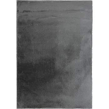 Koberec Breno Kusový koberec RABBIT NEW dark grey, 80x150 cm, Šedá